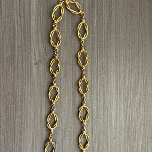 Lia Sophia Gold Necklace Timeless Chain Design